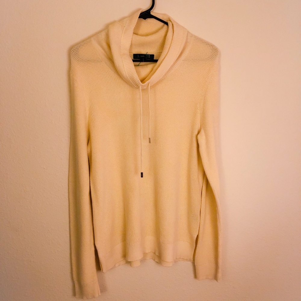 NWT Ralph Lauren Cream Sweater